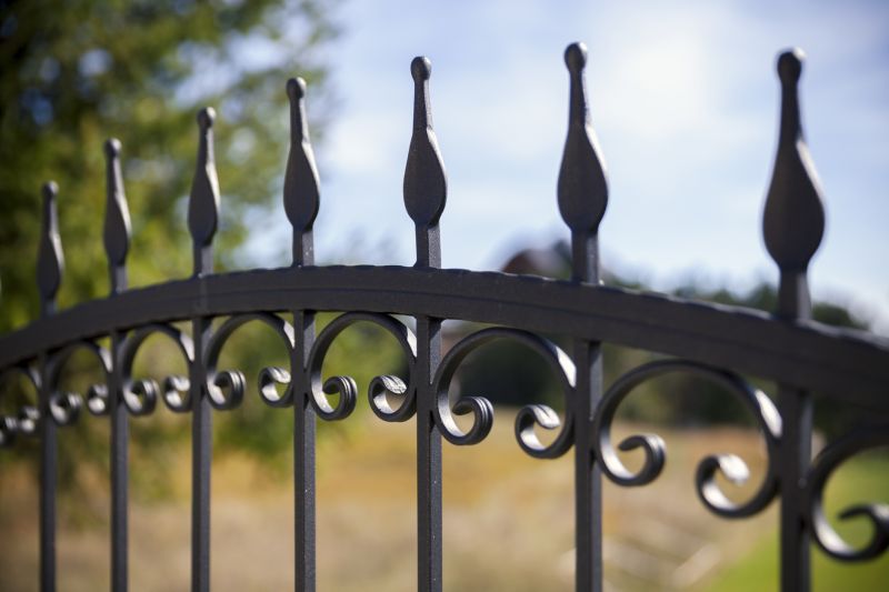 Custom Iron Fence Installation