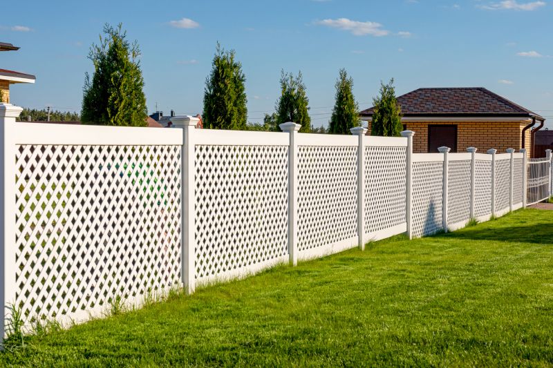 White Fence Installation